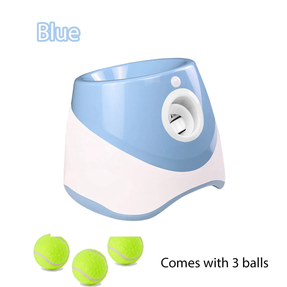 Automatic Dog Ball Launcher With Tennis Balls For Indoor Outdoor