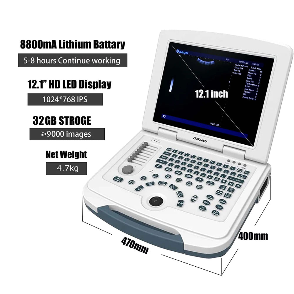 Portable Veterinary Ultrasound Scanner For Pet Pregnancy Detection