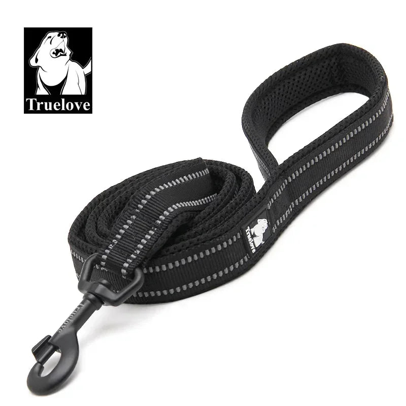 Soft Reflective Padded Nylon Dog Leash For Walking And Training