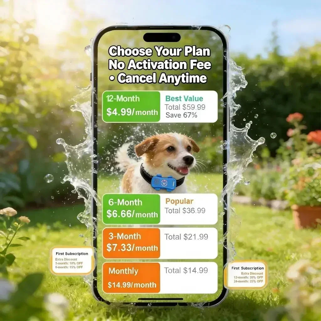 4G GPS Pet Tracker Real Time Tracking And IP67 Waterproof Protection For Pets