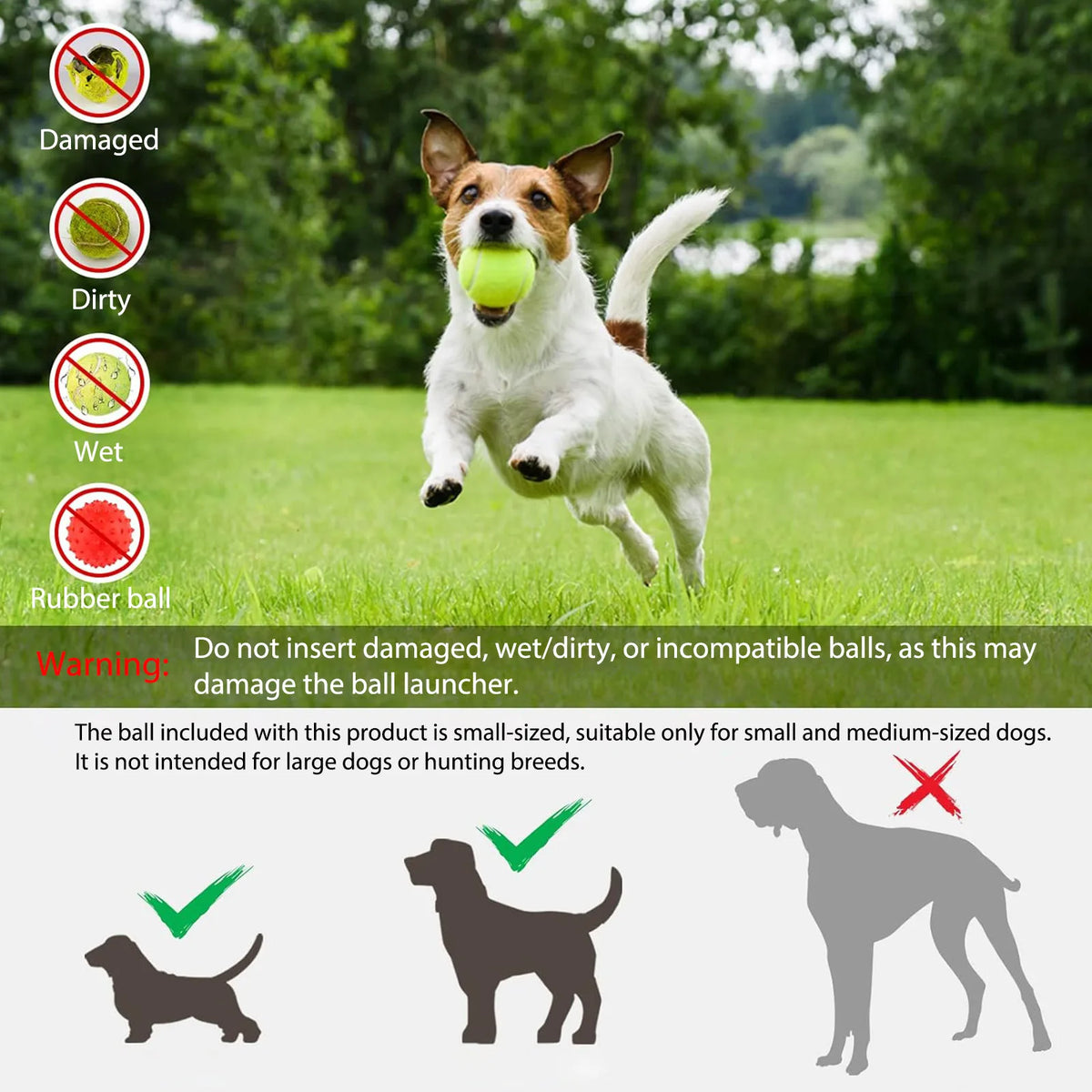 Automatic Dog Ball Launcher With Tennis Balls For Indoor Outdoor