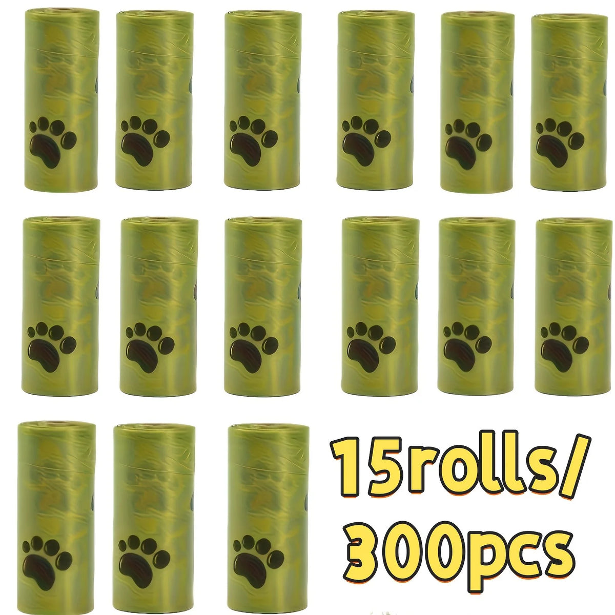 Thick Leakproof Pet Waste Bags 300 Count For Dogs And Cats