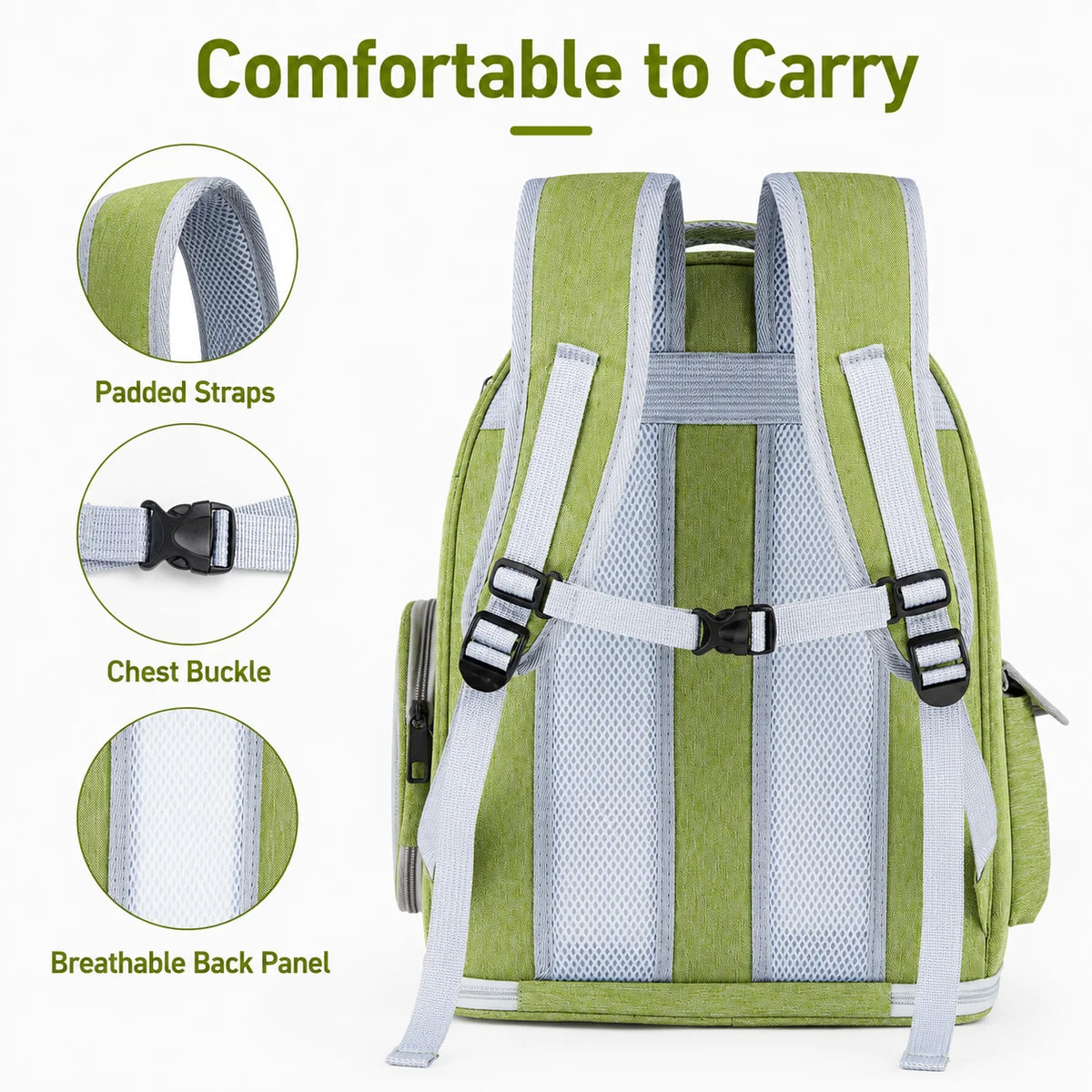 Transparent Bubble Cat Backpack Carrier Breathable Travel Bag For Pets
