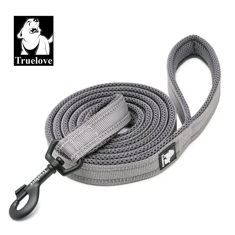 Soft Reflective Padded Nylon Dog Leash For Walking And Training