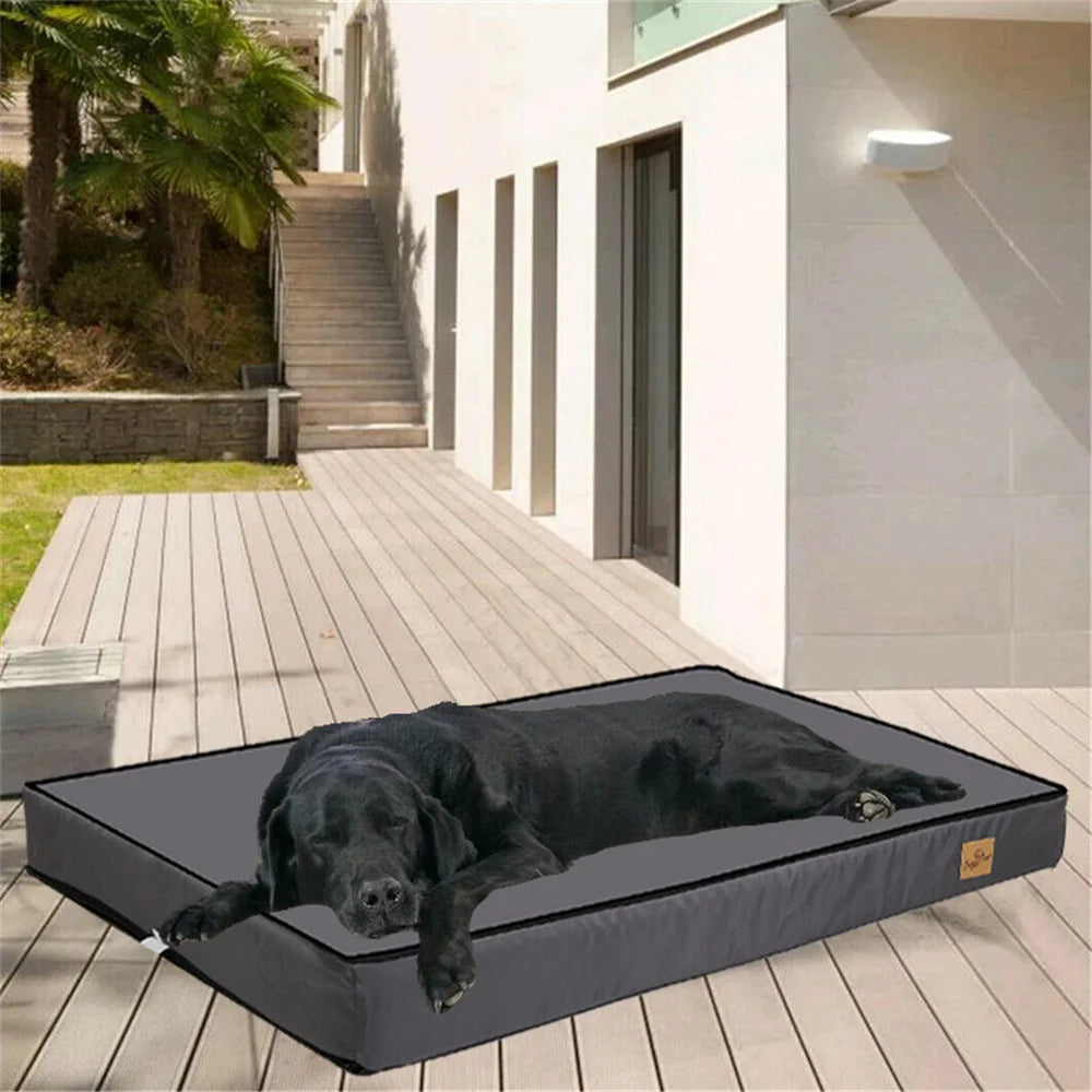 Waterproof Orthopedic Dog Bed With Removable Washable Cover