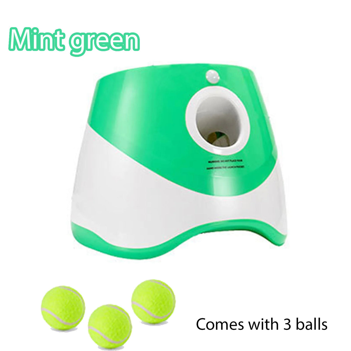 Automatic Dog Ball Launcher With Tennis Balls For Indoor Outdoor