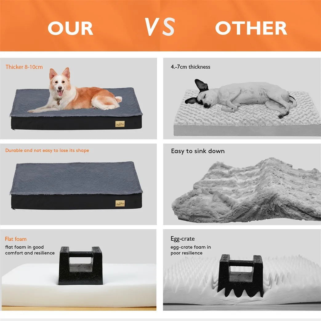 Waterproof Orthopedic Dog Bed With Removable Washable Cover