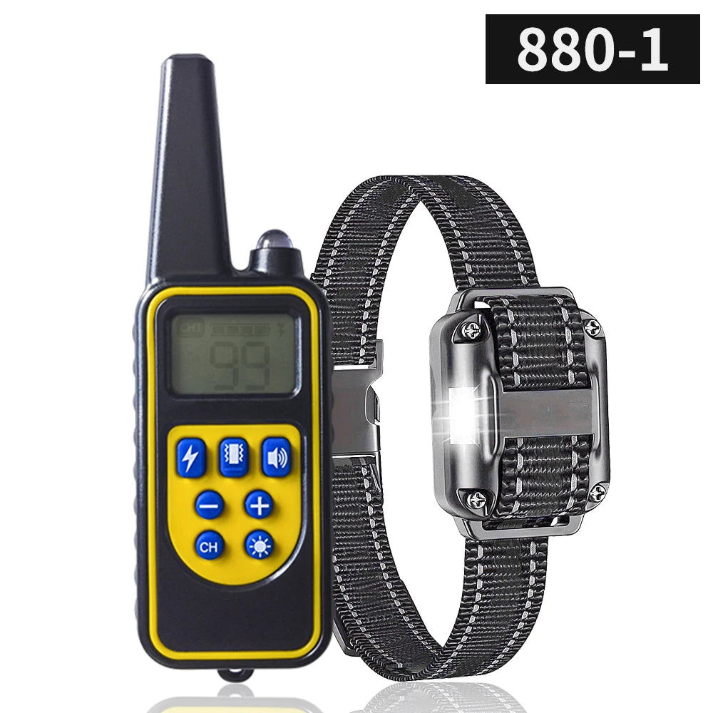 Remote Control Dog Training Collar With Waterproof Shock And Vibration