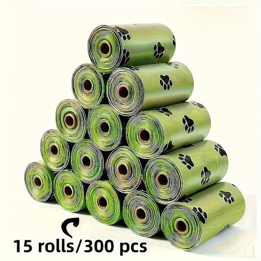Thick Leakproof Pet Waste Bags 300 Count For Dogs And Cats