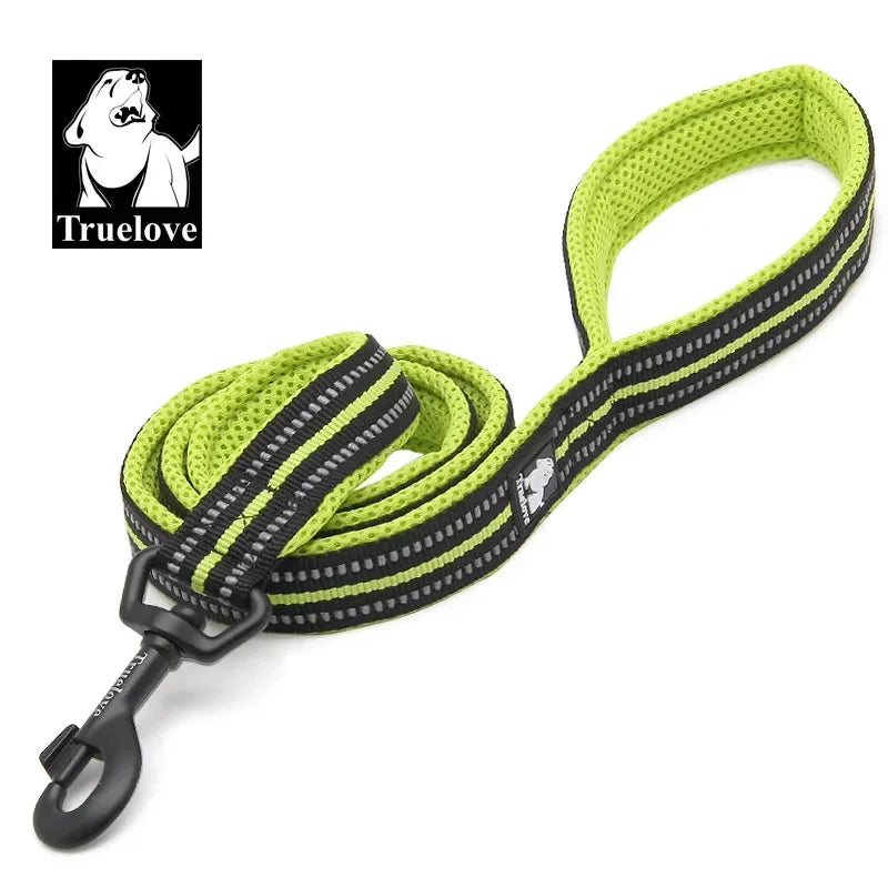 Soft Reflective Padded Nylon Dog Leash For Walking And Training