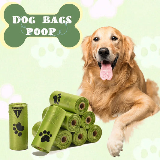 Extra Thick Leak Proof Dog Poop Bags For Daily Pet Waste Cleanup