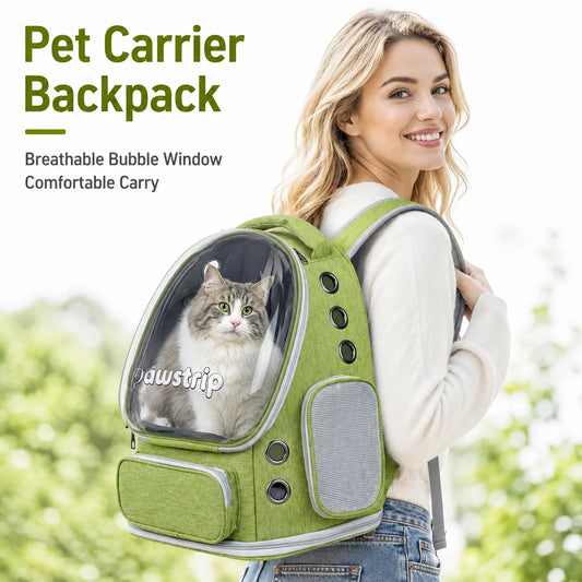 Transparent Bubble Cat Backpack Carrier Breathable Travel Bag For Pets