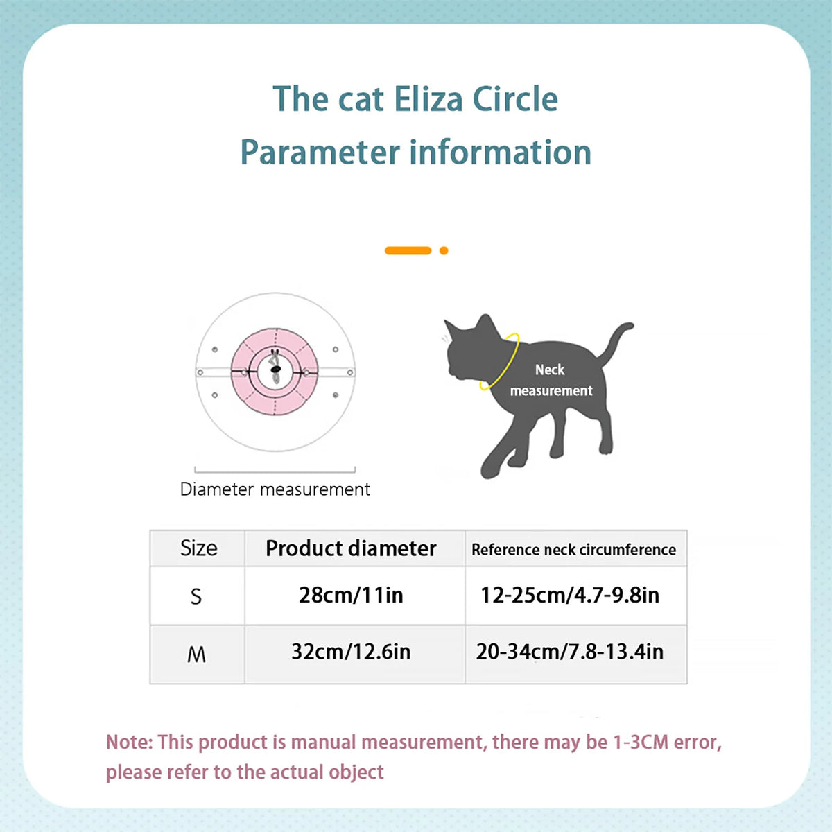 Soft Cat Recovery Collar with Adjustable Dual Wear Design, Protective Elizabethan Cone for Cats